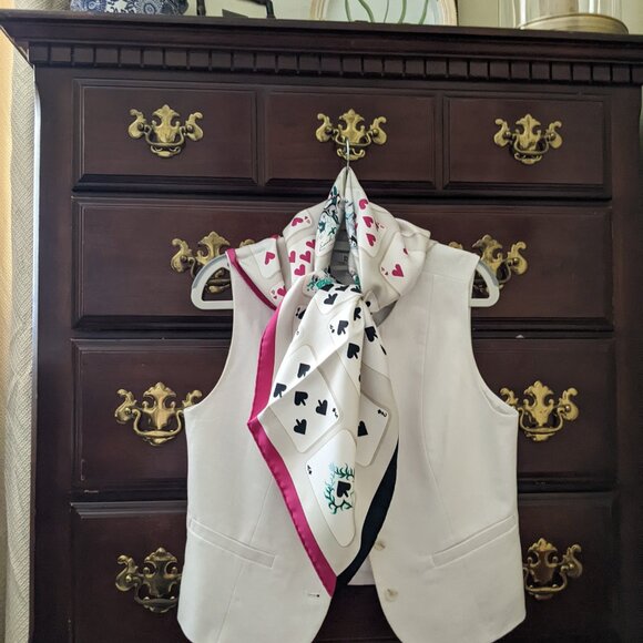 Hermes "Jeu de Cartes" Scarf, 90 cm - Picture 2 of 12